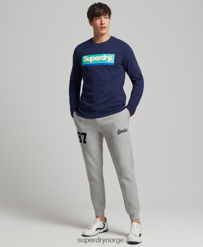 Superdry marinen klær 86P46D6423 vintage kjernelogo sesongbasert topp menn