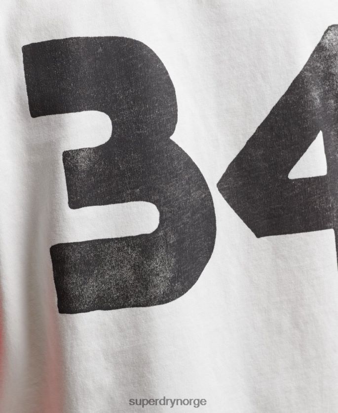 Superdry rød klær 86P46D1574 vintage surf ranchero topp menn