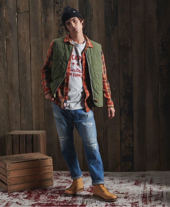 Superdry rosa klær 86P46D4984 tørr grafisk t-skjorte i begrenset opplag menn