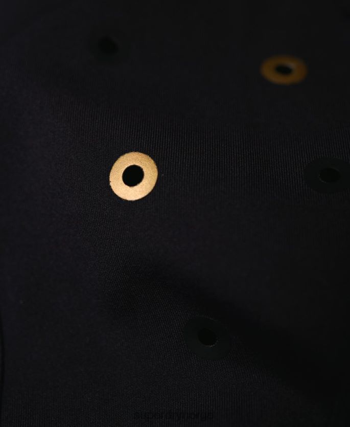 Superdry svart klær 86P46D5380 ytelse kompresjon kortermet topp menn