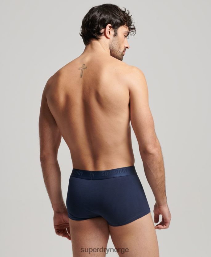 Superdry marinen klær 86P46D1754 trippelpakke i økologisk bomull menn