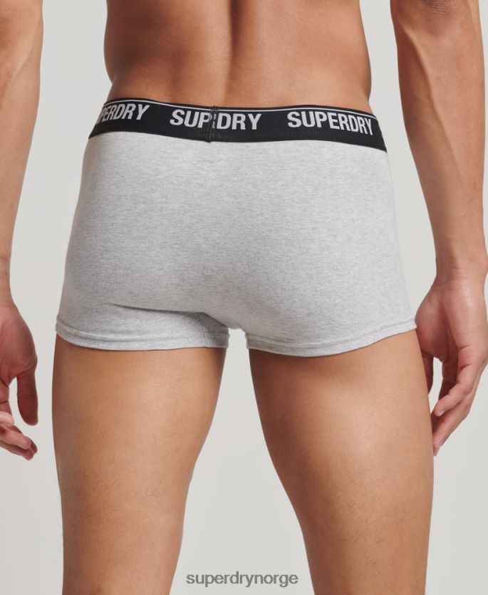 Superdry multi klær 86P46D1753 trippelpakke i økologisk bomull menn
