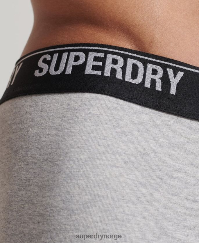 Superdry multi klær 86P46D1753 trippelpakke i økologisk bomull menn