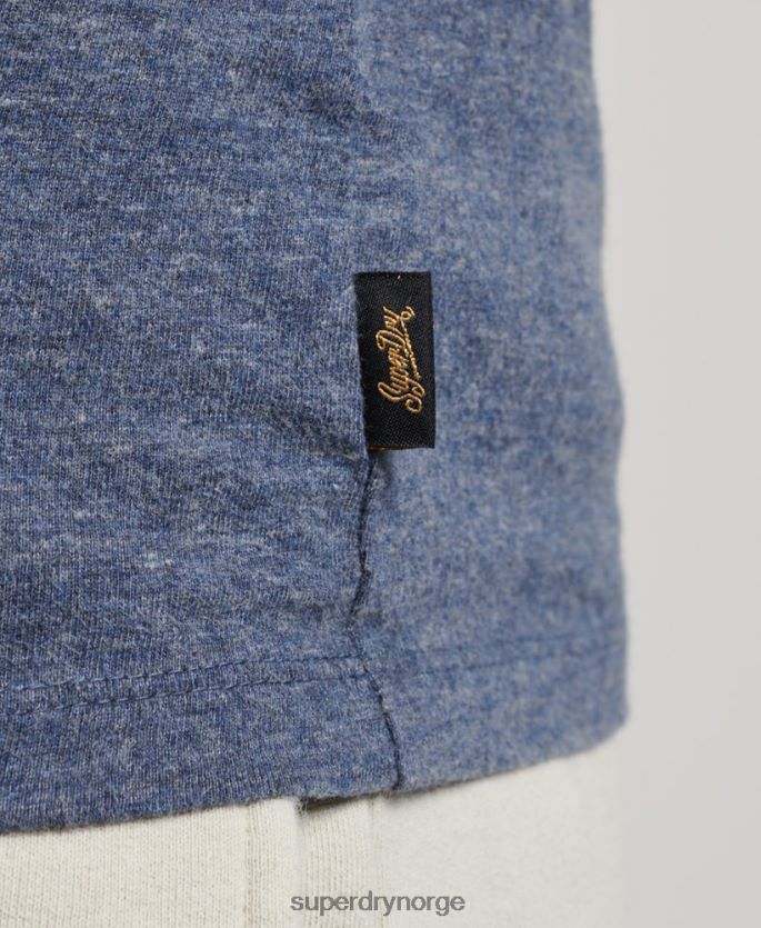 Superdry marinen klær 86P46D1444 vintage logo heritage vest topp menn