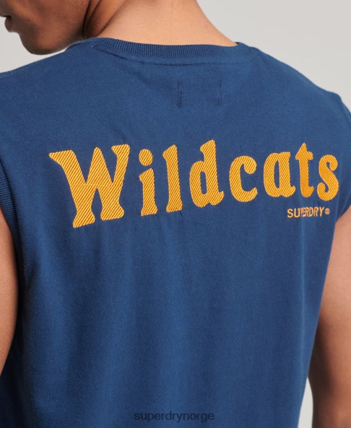 Superdry marinen klær 86P46D1584 vintage college-topp menn