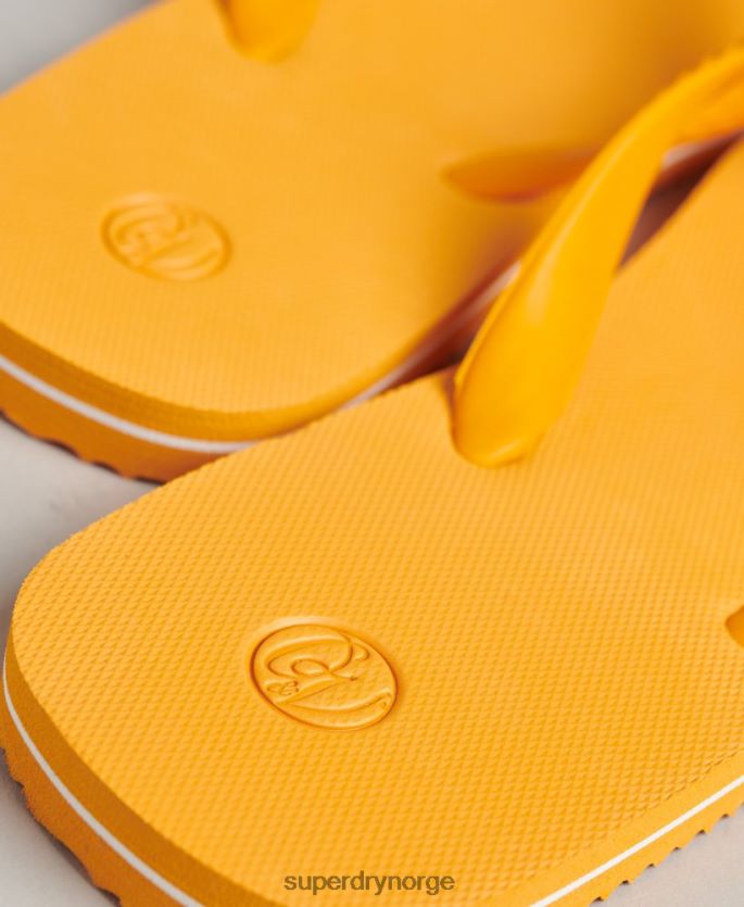 Superdry gull sko 86P46D1730 vintage klassiske flip flops menn