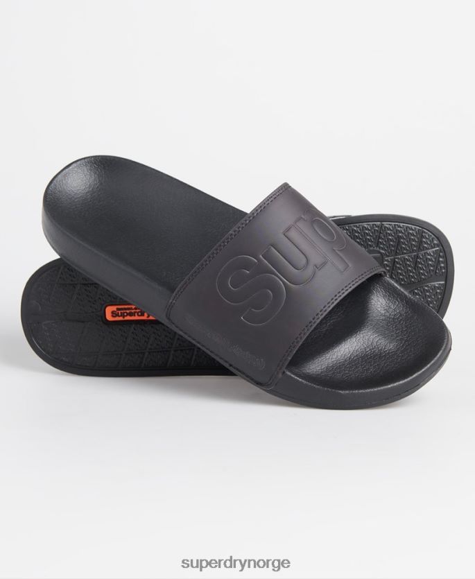 Superdry grønn sko 86P46D1945 magiske camo strandglidere menn