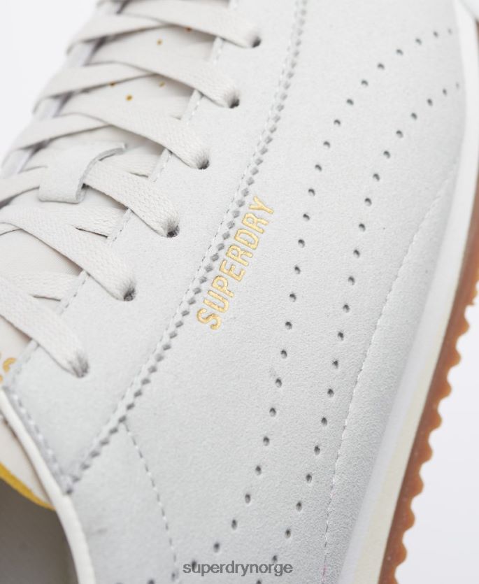 Superdry grå sko 86P46D1940 veganske retro løpeløpesko menn