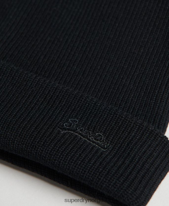 Superdry svart tilbehør 86P46D1674 vintage logo tilbehør sett menn