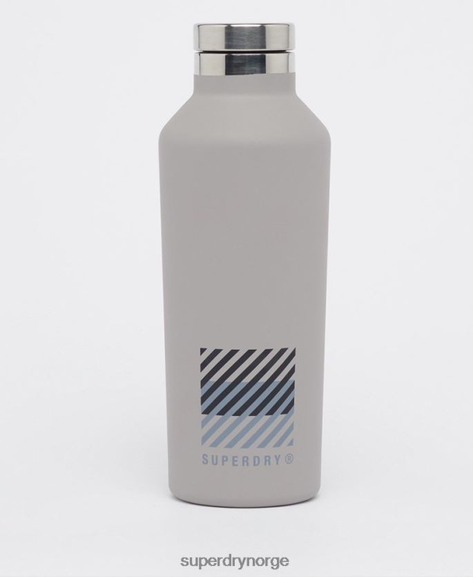 Superdry grå tilbehør 86P46D1828 treningsflaske i stål menn