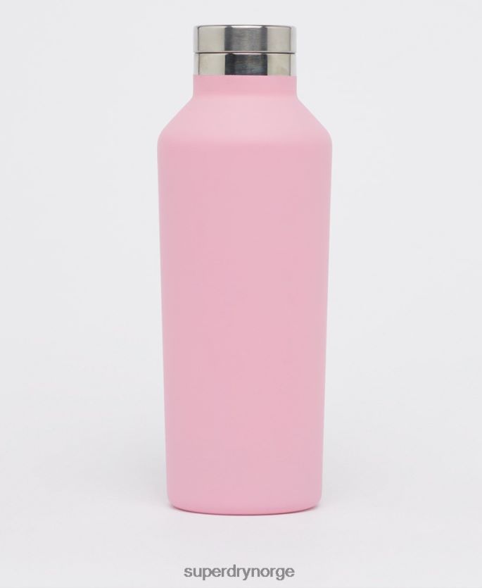 Superdry rosa tilbehør 86P46D5375 treningsflaske i stål menn