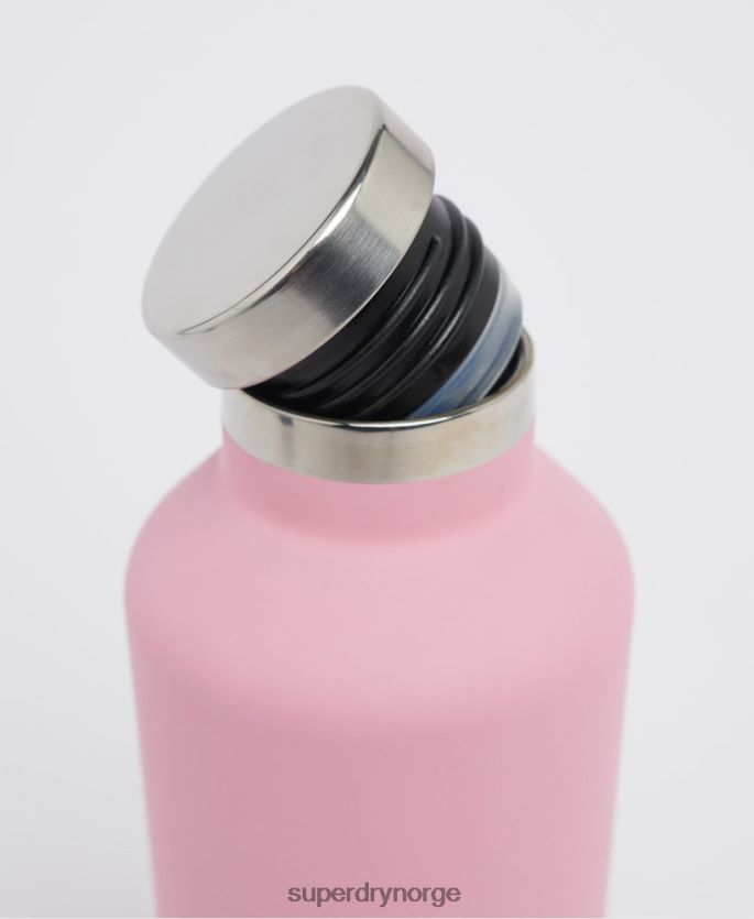 Superdry rosa tilbehør 86P46D5375 treningsflaske i stål menn