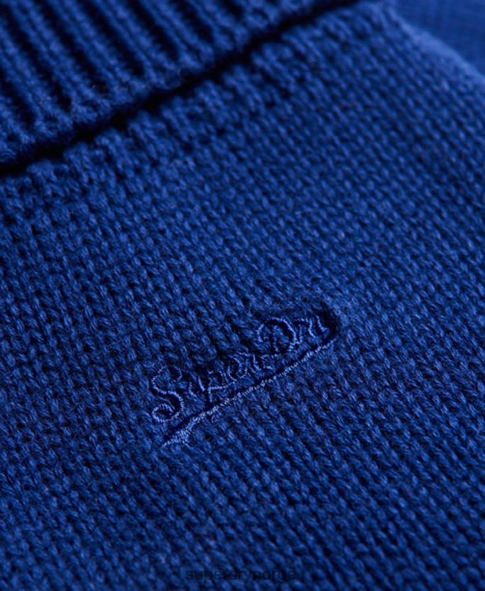 Superdry blå tilbehør 86P46D1876 vintage logo hansker menn