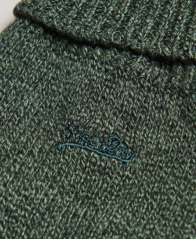 Superdry grønn tilbehør 86P46D1723 vintage logo hansker menn