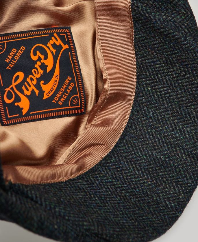 Superdry blå tilbehør 86P46D111 baker boy cap menn