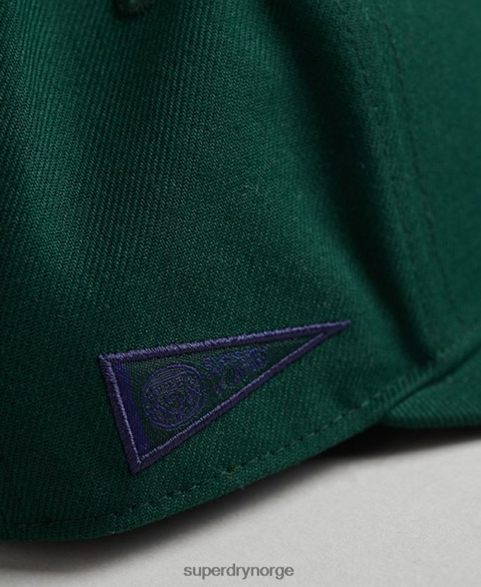 Superdry grønn tilbehør 86P46D1676 grafisk b-boy caps menn