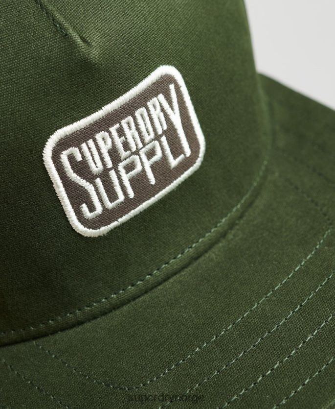 Superdry grønn tilbehør 86P46D1746 b-boy caps menn