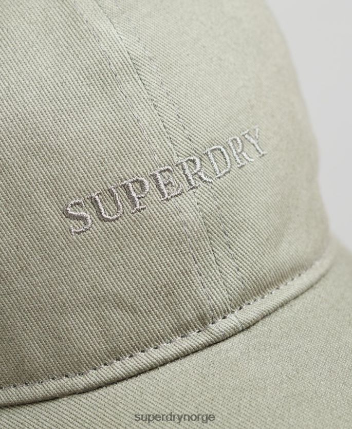 Superdry grå tilbehør 86P46D1595 viktig baseball cap menn