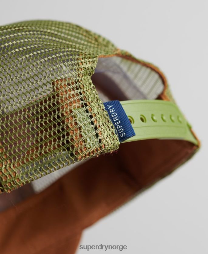 Superdry hvit tilbehør 86P46D1604 vintage trucker cap menn