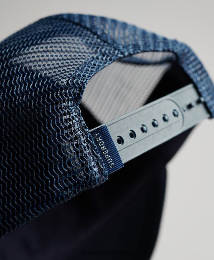 Superdry hvit tilbehør 86P46D1651 vintage trucker cap menn