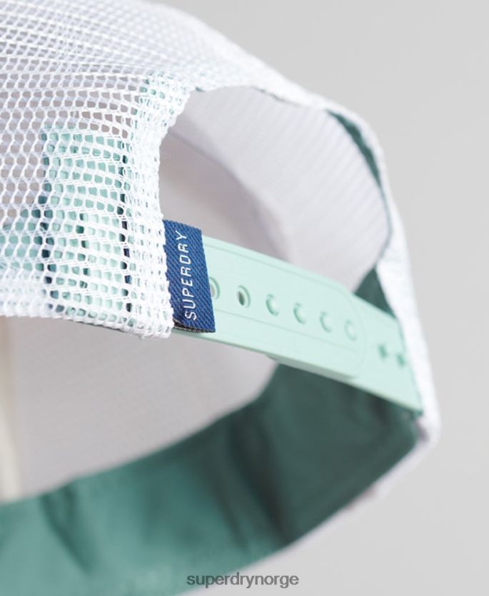 Superdry hvit tilbehør 86P46D1668 vintage trucker cap menn