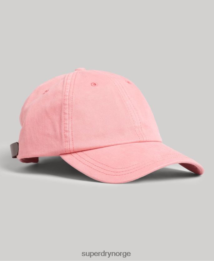 Superdry korall tilbehør 86P46D1774 vintage brodert caps menn