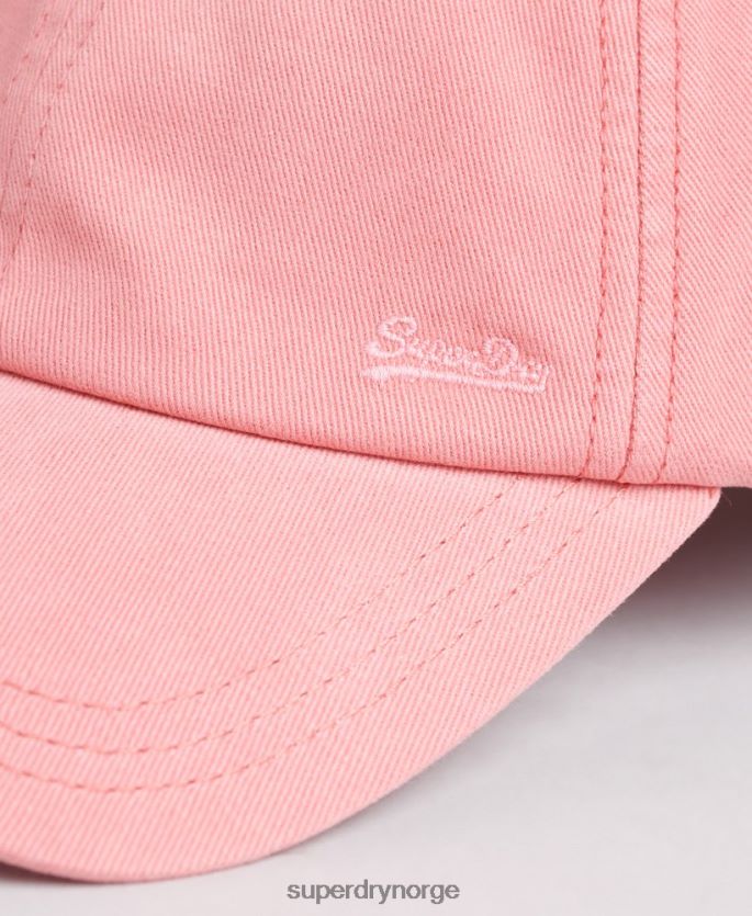 Superdry korall tilbehør 86P46D1774 vintage brodert caps menn