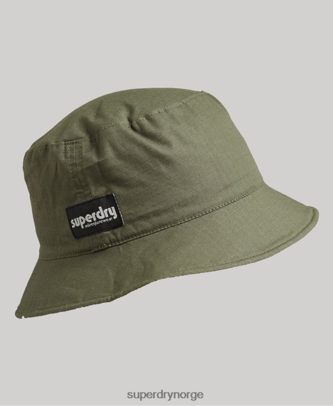 Superdry krem tilbehør 86P46D1616 fleece bøttehatt menn