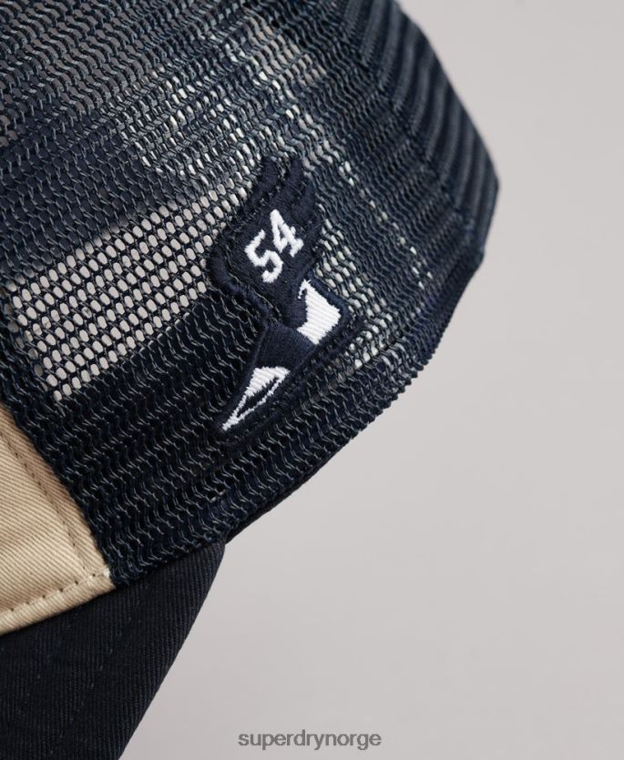 Superdry krem tilbehør 86P46D1791 klassisk trucker cap menn