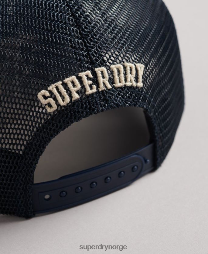 Superdry krem tilbehør 86P46D1791 klassisk trucker cap menn