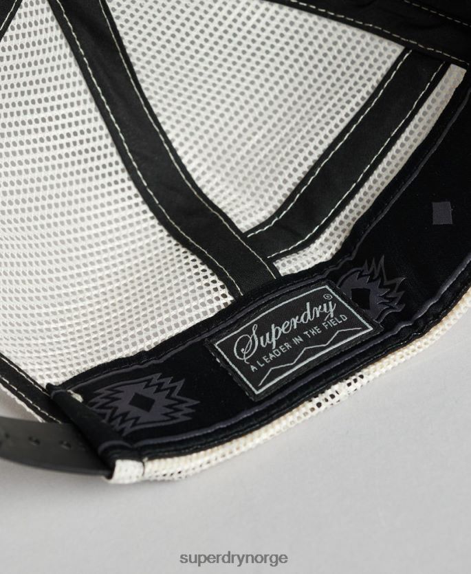 Superdry mørk grå tilbehør 86P46D1720 markør trucker cap menn