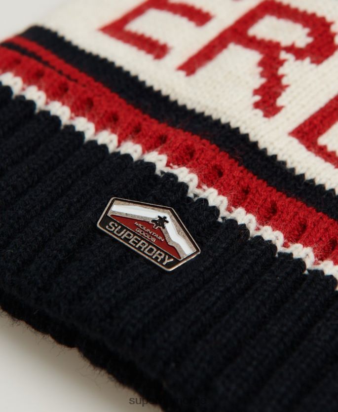 Superdry mørke blå tilbehør 86P46D1841 logo lue menn