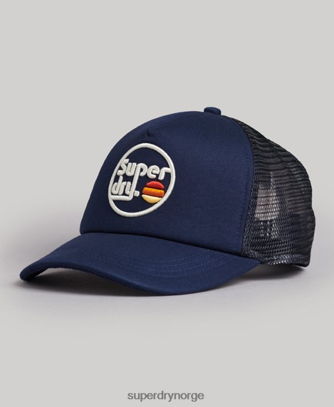 Superdry marinen tilbehør 86P46D1715 vintage trucker cap menn