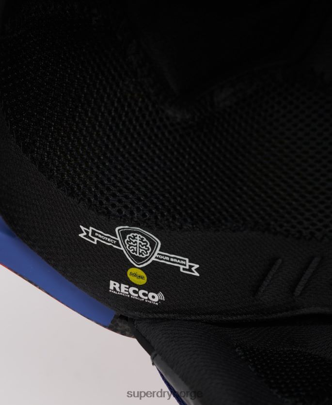 Superdry rød tilbehør 86P46D1402 cebe contest visir ultimate hjelm menn