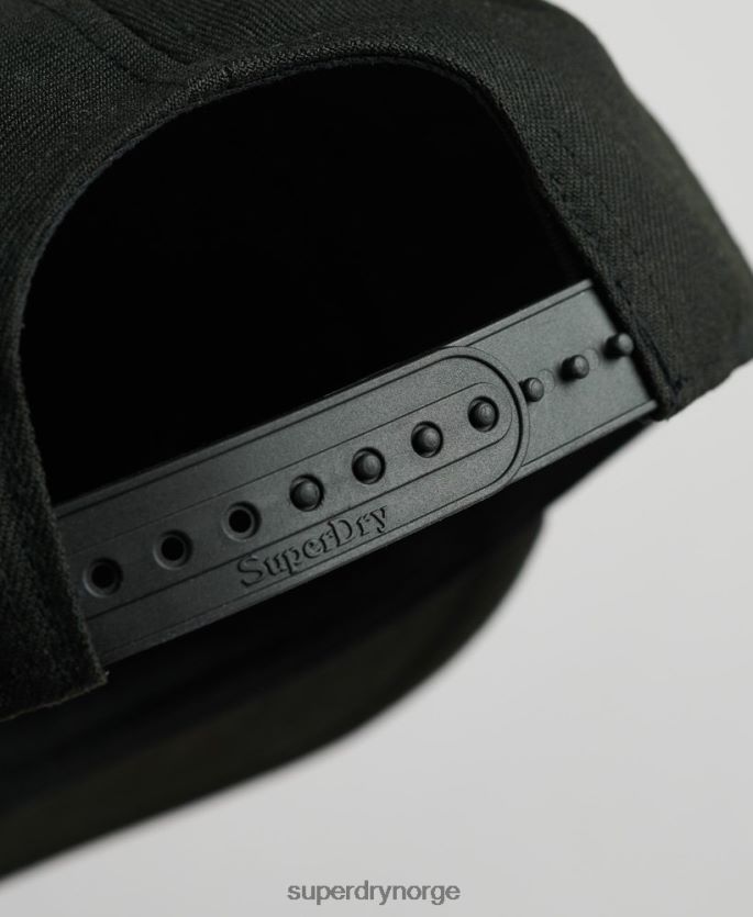 Superdry svart tilbehør 86P46D1647 grafisk b-boy caps menn