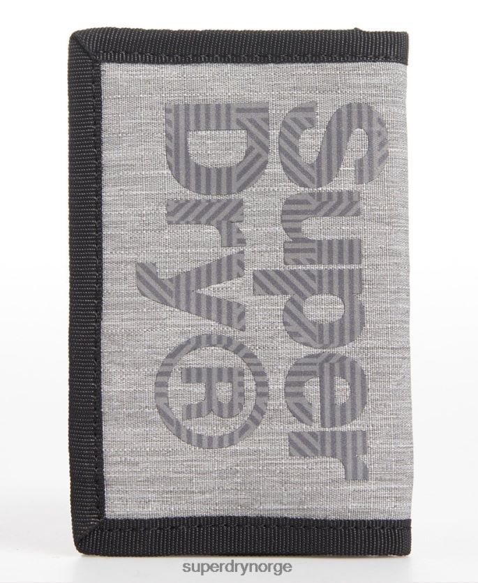 Superdry grå tilbehør 86P46D6442 logo lommebok menn