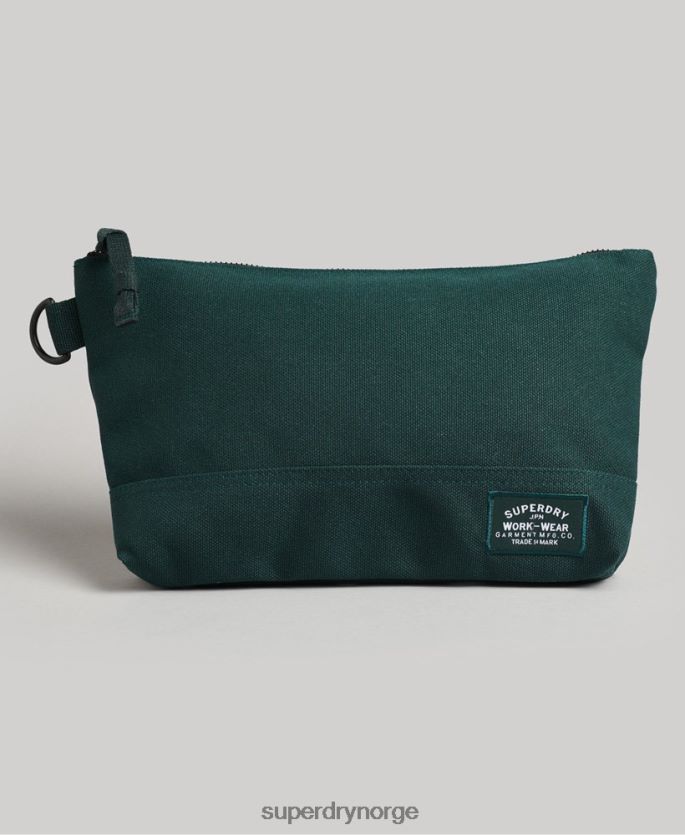 Superdry grønn tilbehør 86P46D1717 klassisk vaskepose menn
