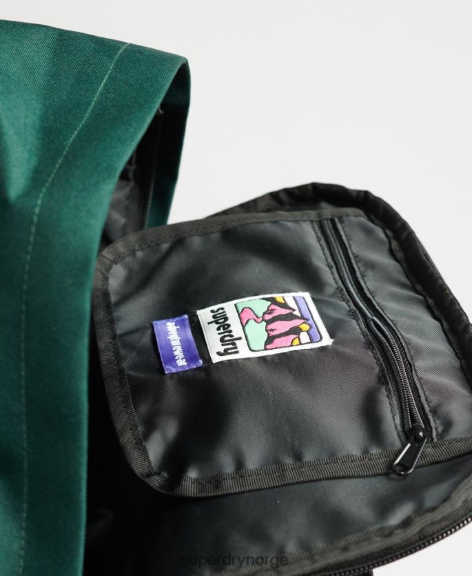 Superdry grønn tilbehør 86P46D1822 ryggsekk med topphåndtak menn