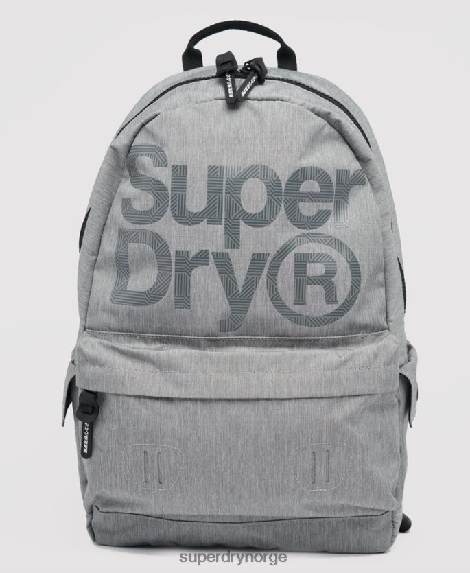 Superdry grå tilbehør 86P46D1852 logo montana ryggsekk menn