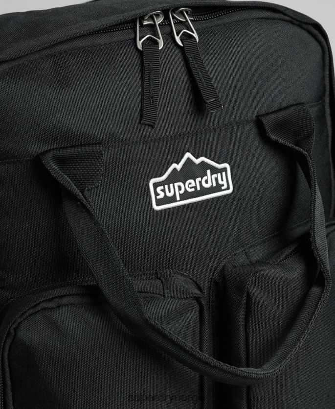 Superdry mørk grå tilbehør 86P46D1654 ryggsekk med topphåndtak menn