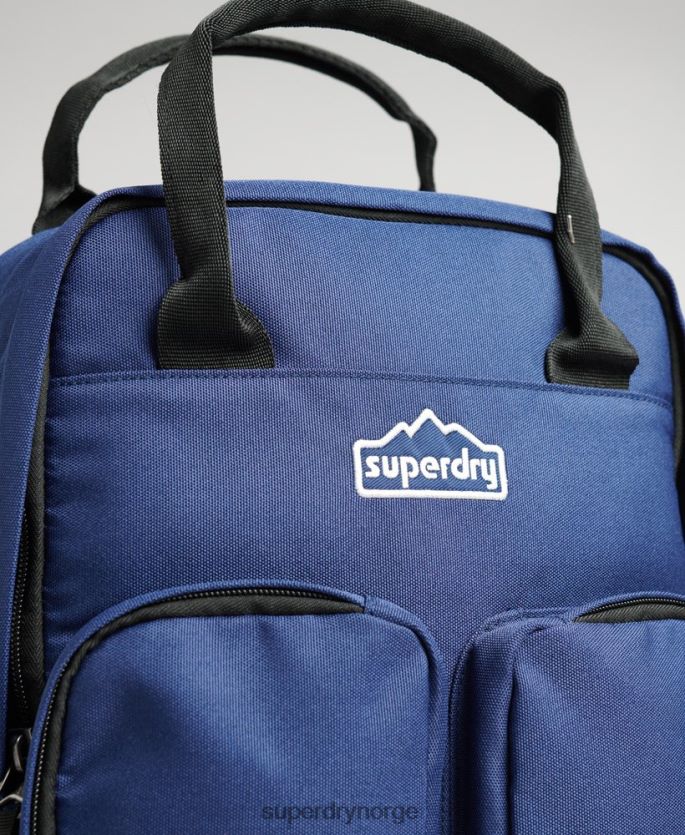 Superdry marinen tilbehør 86P46D1655 ryggsekk med topphåndtak menn