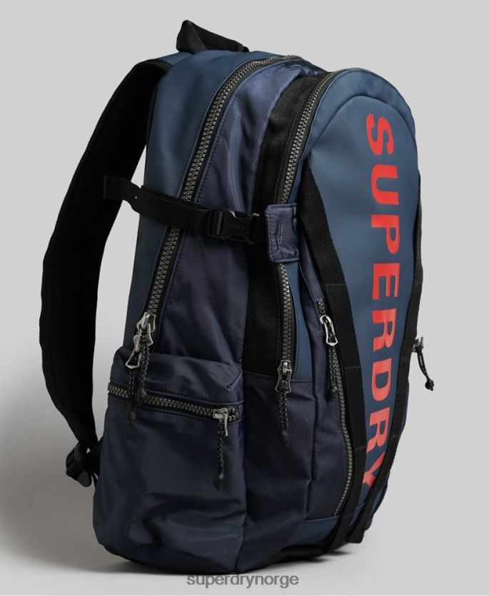 Superdry marinen tilbehør 86P46D1728 fjelltarp grafisk ryggsekk menn