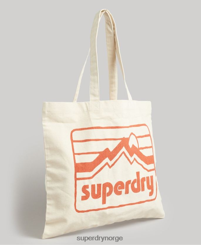 Superdry naken tilbehør 86P46D1732 grafisk shopper bag menn