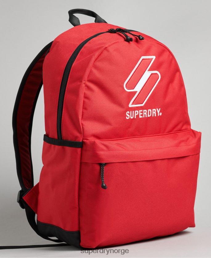 Superdry rød tilbehør 86P46D1707 viktig montana ryggsekk menn