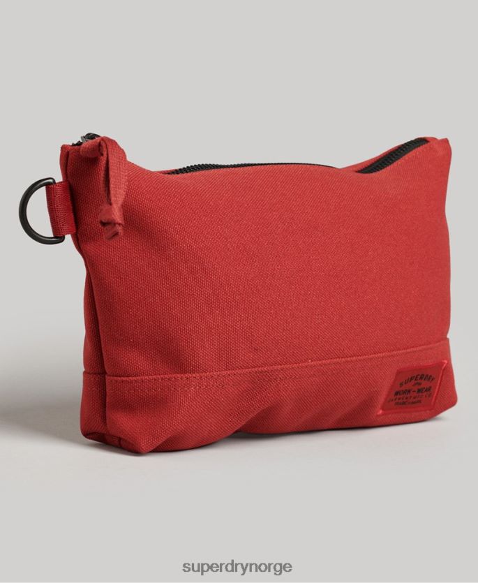 Superdry rød tilbehør 86P46D1716 klassisk vaskepose menn