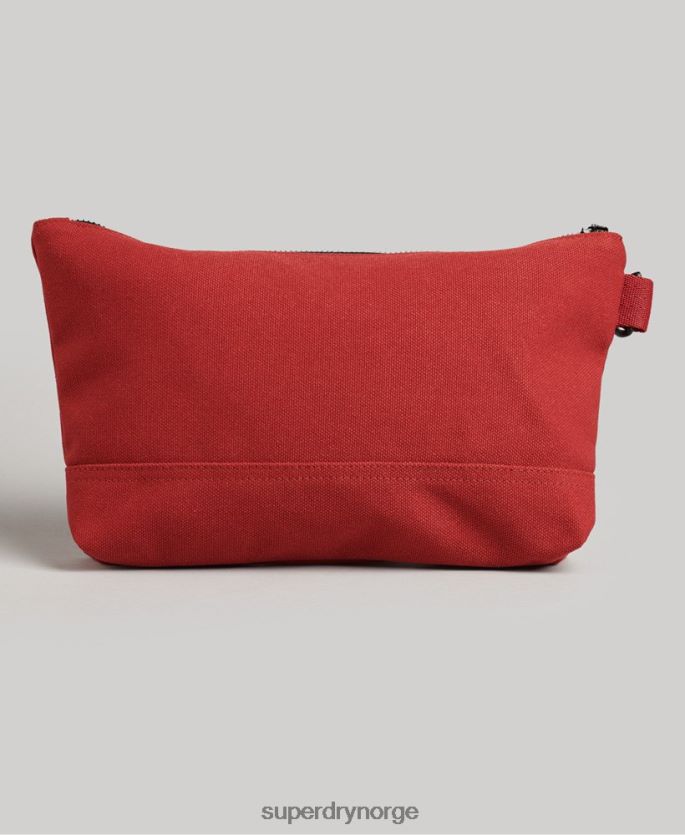 Superdry rød tilbehør 86P46D1716 klassisk vaskepose menn