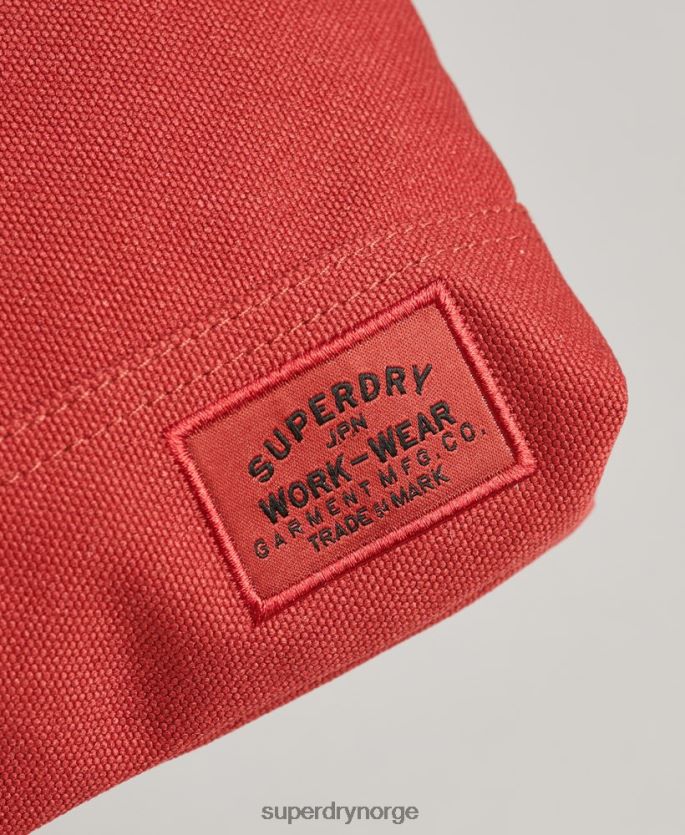 Superdry rød tilbehør 86P46D1716 klassisk vaskepose menn