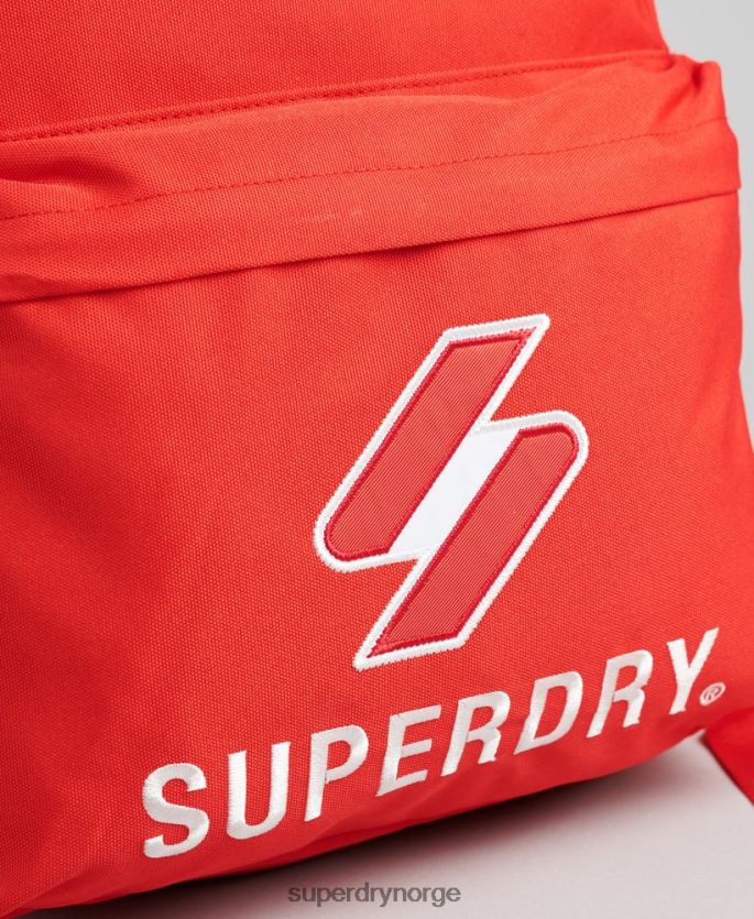 Superdry rød tilbehør 86P46D6386 viktig montana ryggsekk menn