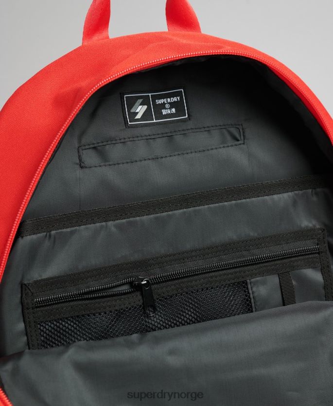 Superdry rød tilbehør 86P46D6386 viktig montana ryggsekk menn