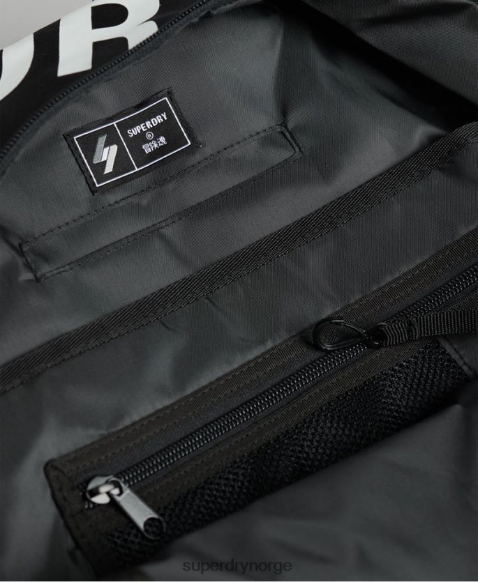 Superdry svart tilbehør 86P46D1733 viktig montana ryggsekk menn